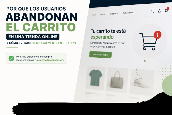 Abandono de carrito en Shopify y estrategias para aumentar la conversión