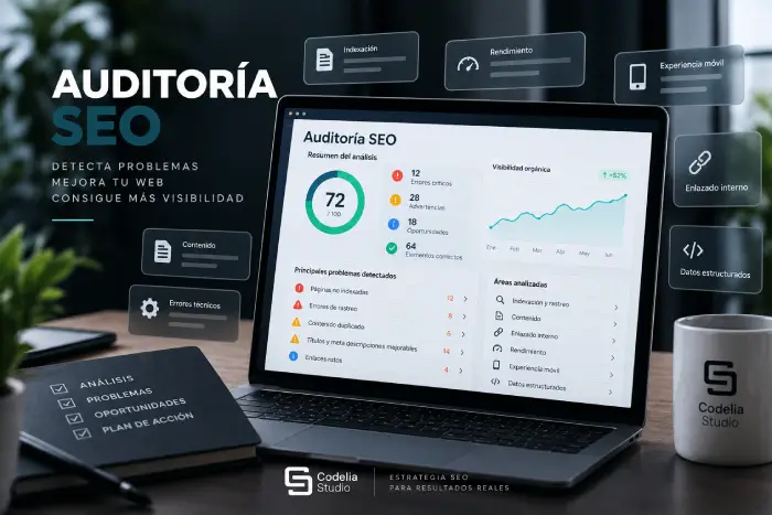 auditoria seo Codelia Studio
