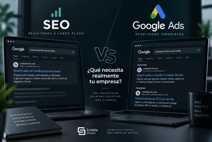 SEO o Google Ads: ¿qué necesita realmente tu empresa?